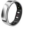 RingConn Gen 2 Air Anello Intelligente - Argento Galassia - Taglia 8 | Anello intelligente ultrasottile con monitoraggio di sonno, stress e frequenza cardiaca. Fino a 10 giorni.