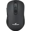 Blue Stork Mouse wireless, BLUESTORK OFFICE 60, 6 tasti, 1600 DPI, 2,4 GHz, PC/Mac, nero