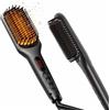 MEGAWISE Pro: Spazzola lisciante per capelli in Vetroceramica ionica, ideale per uso domestico e professionale. Piastra lisciante con spazzola, con tecnologia di riscaldamento in 20 secondi, spegnimento automatico, protezione contro il surriscaldamento …