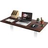 Duronic TT160 WT Piano Scrivania 160x60cm Noce | Effetto legno premium, ampia superficie, MDF resistente, postazione elegante, multitasking