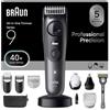 Braun All-in-One Series 9 - Regolabarba elettrico da uomo, tagliacapelli, rasoio e rasoio per viso, capelli e corpo, AIO 9535 con rasoio Gillette Labs, senza fili