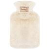 Jesdavan Borsa Acqua Calda Gomma da Cancellare, 1000ML Peluche, Inodore, Non Tossico, Sicuro e Durevole, Può Alleviare il Dolore (Colore Caffè Chiaro)
