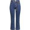 ONLY Onlemily HW Crop Flare Belt DNM Mae Donna