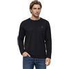 Street One Men 3231267 Maglietta a Maniche Lunghe con Scollo Rotondo in Tinta Unita Uomo