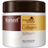 Karseell Collagene Maschera Capelli 500ml, Maca Essenza Riparazione Profonda Maschera Capelli per Capelli Secchi Danneggiati Tutti i Tipi di Capelli