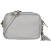 AMBRA Moda GLX8 - Borsa a tracolla da donna, in pelle bovina pieno fiore