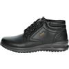 Valleverde Stivaletti Uomo VL53824P Pelle Nero Calzature Casual Comoda Adatta per Tutte Le Occasioni. Autunno-Inverno 2021-2022.