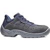 Base Protection Scarpe Antinfortunistiche Basse S1P SRC Puntale Acciaio Base B0163 Colosseum - 45, Grigio-Blu