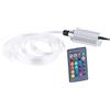 Lunartec cielo stellato LED RGB in fibra ottica con telecomando, 100 fibre luminose, 16 colori