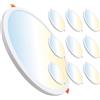 LED ATOMANT 10x Downlight LED Foro 50-180mm 20W CCT 3000-6500K | Da Incasso, Con Selettore colore CCT, 2100 Lumen, Driver incluso