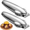Axinyijia Taglia Castagne a Croce, Incidi Castagne Clip in Acciaio Inox, Schiaccia Castagne Tagliacastagne Multifunzionale Pinza per Castagne (2)