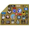 OneTigris Morale Pannello Patch Supporto per Toppe Tattiche Militari, Kachi