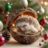 LHUUFDQ Decorazioni Natalizie Animali per Albero di Natale in Acrilico 2D，C | Addobbi Natalizie Festivi per la Casa - per la Decorazione di Casa Porta Ufficio Parete Giardino Cortile Soggiorno