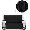 Morbidissimi Salvadivano 2 posti Impermeabile Laerte Lacci Seduta 110 cm S442 Nero