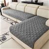 LLIDDAMES Copridivano Impermeabile Copri Divano Antigraffio Gatto Cani Coperta Universale con Supporto antiscivolo, a Forma di L Protezione per Mobili Moderna Lavabile(Dark grey2,90 * 120cm)