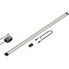 Parlat Luce LED sottopensile Siris con alimentatore, touch dimmer, piatto, 90 cm, 1044lm, bianco