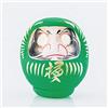 Yoshida Daruma Daruma - Amuleto giapponese, 12 cm, in cartapesta, misura 2