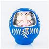 Yoshida Daruma Daruma - Amuleto giapponese, 12 cm, in cartapesta, misura 2