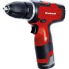 Einhell Trapano avvitatore a batteria TH-CD 12-2 Li | 12 V | 1,3 Ah | 24 Nm | Mandrino da 10 mm | Quick-Stop | 2 velocità | 20 livelli di coppia | Valigetta