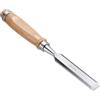 sourcing map Scalpello per legno 18 mm / 11/16 scalpelli piatti per | Lama in acciaio al carbonio, strumenti manuali per la lavorazione del legno con manico in legno per falegnameria