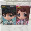 BANPRESTO Q posket My Hero Academia Ochako Uraraka Deku Izuku Midoriya II Figure A Qposket