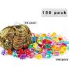 Sunshine smile 50 Pezzi Tesoro Pirata Monete D'oro+100 Pezzi Gemme dei Pirati | Monete D'oro Pirata Plastica, Monete d'oro Pirata, Gemme Pirati Gioielli, Tesori per Caccia al Tesoro Bambini Compleanno