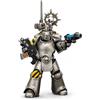 TOYVERSE JOYTOY 1/18 Figura d'azione Warhammer The Horus Heresy, Iron Warriors MKⅢ Tactical Legionary with Nuncio-vox, Articolazioni mobili Modello di Personaggio, 15 anni e più