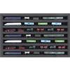 Feldherr Inserto in Schiuma Scala N - Orizzontale - 7 Scomparti per modellismo Ferroviario - DS035A001
