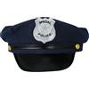CARTOON Cappello Poliziotto Bambino Blu con Visiera Accessorio Costume Polizia con Distintivo "Special Police" Ideale per Carnevale Feste in Maschera Compleanni a Tema Recite Scolastiche e Giochi di Ruolo