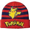 Pokémon Cappello Invernale Bambini Rosso con Pikachu e Personaggi, Berretto Caldo per Bambini, Accessorio Inverno