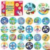 SCIONE 30 Pz Mini Fidget Spinner Oceano Regalo Compleanno Bambini | Set di 30 fidget spinner mare e oceano con scatola. Regalini fine festa compleanno per bambini di età 3+ anni.