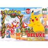 Pokémon Deluxe X-mas Advent Calendario 2025 PKW4117 - Multicolore - Include 24 figure da combattimento a tema natalizio + 4 accessori - Gioco ufficiale Pokemon per bambini 4+