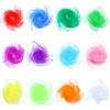 Xynovate Foulard Giocoleria 12 Colori | Sciarpe Magiche Quadrate in Tessuto Leggero per Spettacolo, Danza e Giocoleria Sensoriale