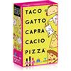 Ghenos Games Taco Gatto Capra Cacio Pizza - Gioco di carte - Gioco Competitivo per Adulti e Bambini dagli 8 Anni - 2-8 Giocatori - Durata 10min - Edizione Italiana