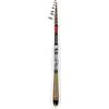 Fabater Canna da Pesca, Canna da Spinning Telescopica in Fibra di Carbonio Portatile Leggera da 1,2 Ma 2,4 M con Anelli Guida a 360 Gradi per la Pesca su Roccia Sulla Barriera Corallina