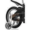 Domary Ruote da Allenamento per Bambini Stabilizzatori Universali di | Telaio in Acciaio Ispessito + Gomma ABS, Supporta Biciclette a velocità Singola da 12-20 Pollici, estremità Forcella con
