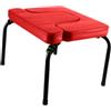 Tdoutop Headstand Bench Inversione Sedia Bilanciamento Allenamento Multifunzione Struttura Acciaio PU Pelle Pieghevole Adatto a, Tappetino Rosso No