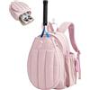 Generic Borsa da tennis da uomo, isolata, grande, trapuntata, unisex | Zaino per racchetta da tennis, per badminton, sport, fitness, viaggi, attività all'aperto e al chiuso, stadio