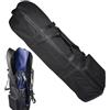 Generic Borsa da golf nera impermeabile grande custodia da viaggio per mazze da | Nero Viaggio Coperture Grande Club Accessori Borsa Case Uomini Donne Compagnia Aere