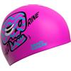 Mad Wave Cuffia da nuoto in silicone rosa cloro, taglia unica