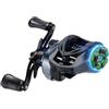 LivGrain Bobina di alluminio di Baitcasting della bobina per alluminio astuto del | Telaio ultraleggero da 164 g, corpo in nylon, manico in gomma morbida, riduce l'affaticamento, comfort per tutto il giorno