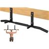 YOSE Barra per trazioni da soffitto, montaggio a parete, resistente, portata fino a 200 kg, multi impugnatura, allenamento per casa e palestra, barra per trazioni a parete