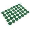 VALICLUD Toppe Rotonde Autoadesive per Panno da Biliardo, Verde, Precise | Protezione del Feltro, Taglio Accurato, Colore Brillante, per Segni di Posizionamento e Sale da Gioco