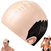 Generic Cuffia realistica divertente di nuotata della testa calva, cuffia calva | Cuffia da nuoto calva, divertente scherzo in piscina, stravagante cappello in tessuto per feste cosplay