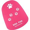 Generic Dog Surf Traction Pad - Tappetino antiscivolo in PVC impermeabile per | Tappetino antiscivolo in PVC, 46,6 x 56,6 x 0,5 cm, 250 g, motivo: zampe, skimboard, barche, yacht, piscina, gradini