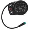 Besttoolifes KT-900S - Display a LED per E-Bike Quantum, 5 pin | Compatibile con controller Quantum, interfaccia SM a 5 pin, mostra chiaramente la velocità e il livello della batteria