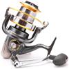 Operitacx Mulinello da Pesca 5000 5.1 1 in Metallo e Nylon per Mare | Uso in Acqua Dolciastre e Salata, Leggero e Resistente All'usura, per Canne e Filo, Colore Argento