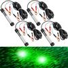Geelin - Luce da pesca subacquea verde, 12 V, 10 W, a LED, per pesca, luce notturna, per piscina, barca, mare, ghiaccio, gamberetti