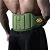 Generisch Cintura per sollevamento pesi, traspirante, confortevole, regolabile | Cintura da allenamento da uomo per allenamento con fessure