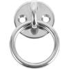 Toyvian Gancio a Forma di Cerchio in Acciaio Inox per Barca | Finitura Liscia, Resistente alla Ruggine in Ambienti Umidi, per Kayak e Moschettoni